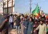 Uproar in Lahore after Imran Khan’s arrest, PTI workers hit the streets Uproar in Lahore after Imran Khans arrest