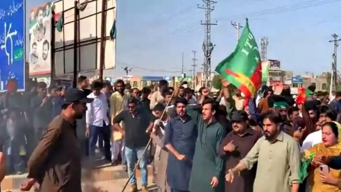 Uproar in Lahore after Imran Khans arrest