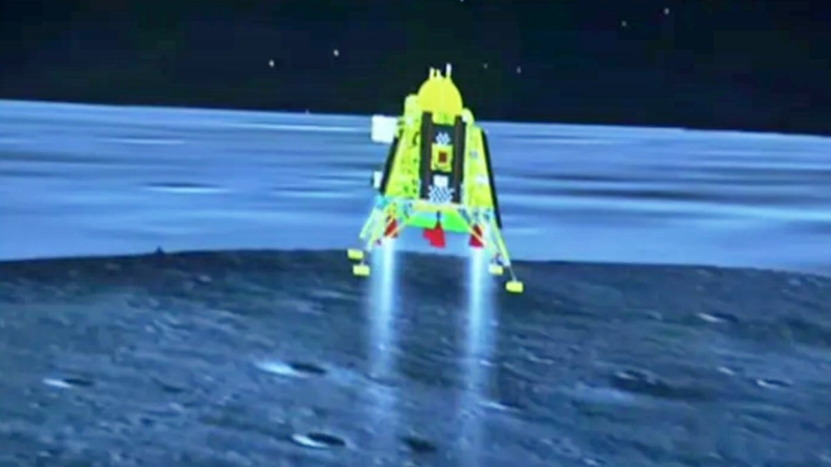 India makes history by landing on the Moon’s south pole