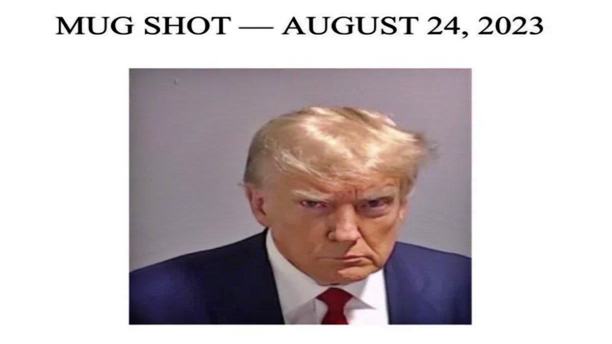 Trump arrested for election fraud, gets mug shot taken in jail, released on bail
