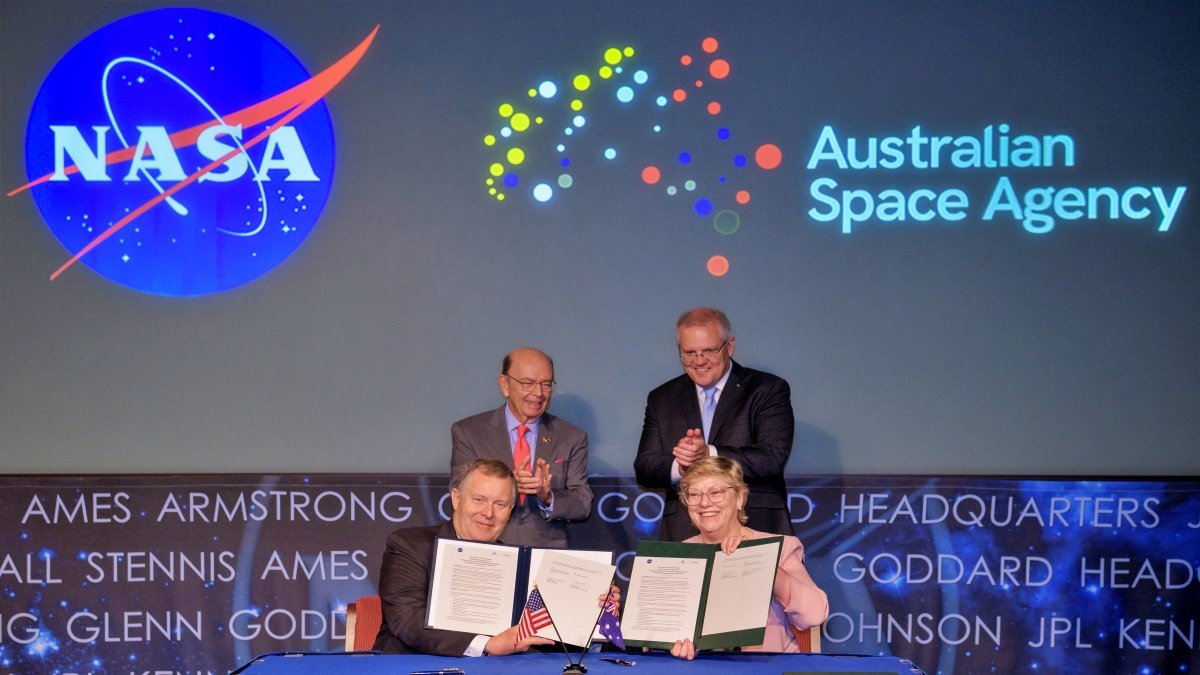 ‘Australia’s space agency joins NASA in launching a rover to the moon