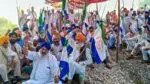 Farmers Rail Roko protest