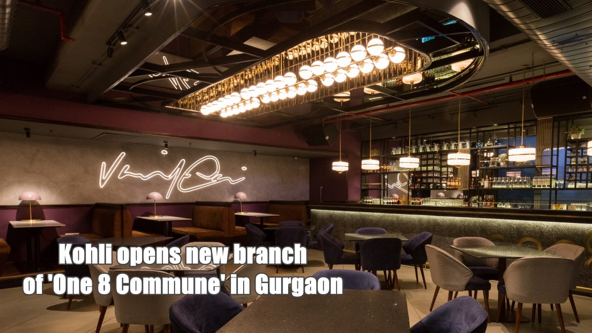 Kohli opens new branch of ‘One 8 Commune’ in Gurgaon, welcomes his fans to join the celebration