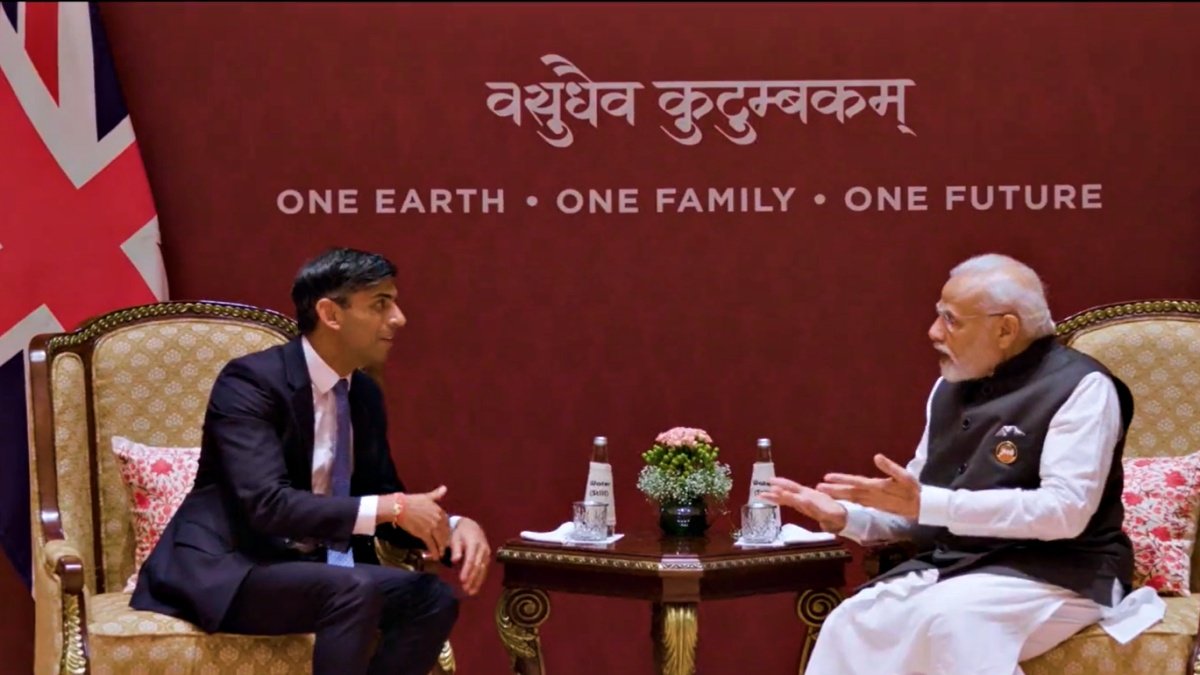 UK PM Rishi Sunak shares emotional video of his G20 visit to India