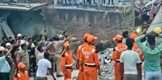 building collapses in Uttar Pradesh