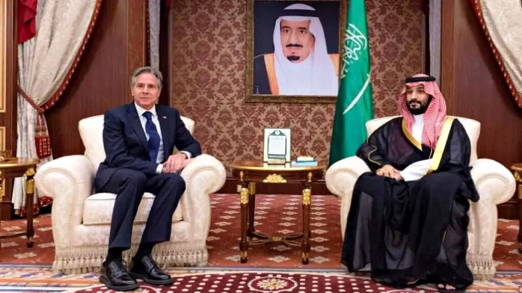 Antony Blinken-Crown Prince Mohammed bin Salman | PalPal News Hub | Latest National, Technology, and Astrology News Antony Blinken-Crown Prince Mohammed bin Salman