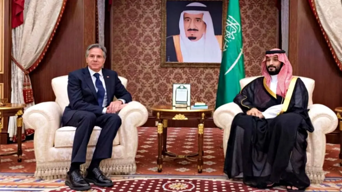 Antony Blinken-Crown Prince Mohammed bin Salman | PalPal News Hub | Latest National, Technology, and Astrology News Antony Blinken-Crown Prince Mohammed bin Salman