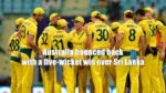 Australia bounced back with a five-wicket win over Sri Lanka