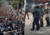 Bangladesh witnessed violent clashes