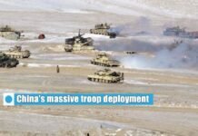 Chinas massive troop deployment