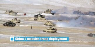 Chinas massive troop deployment