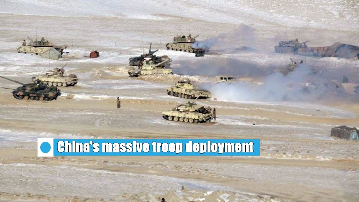 US report reveals China’s massive troop deployment and infrastructure development along LAC