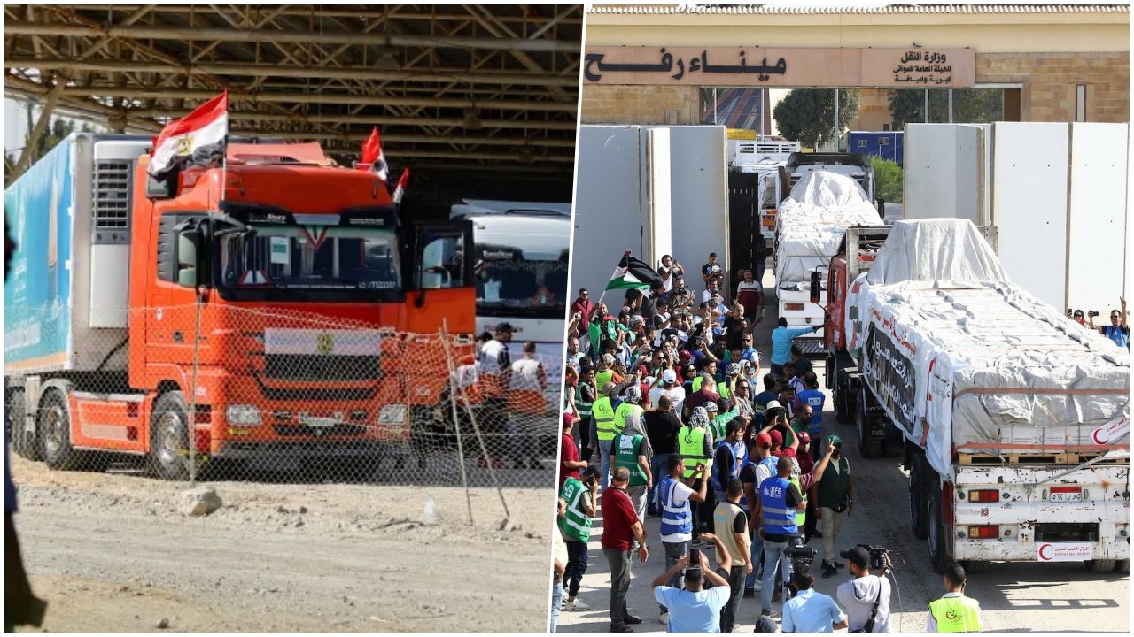 Egypt allows limited aid delivery to Gaza through Rafah crossing