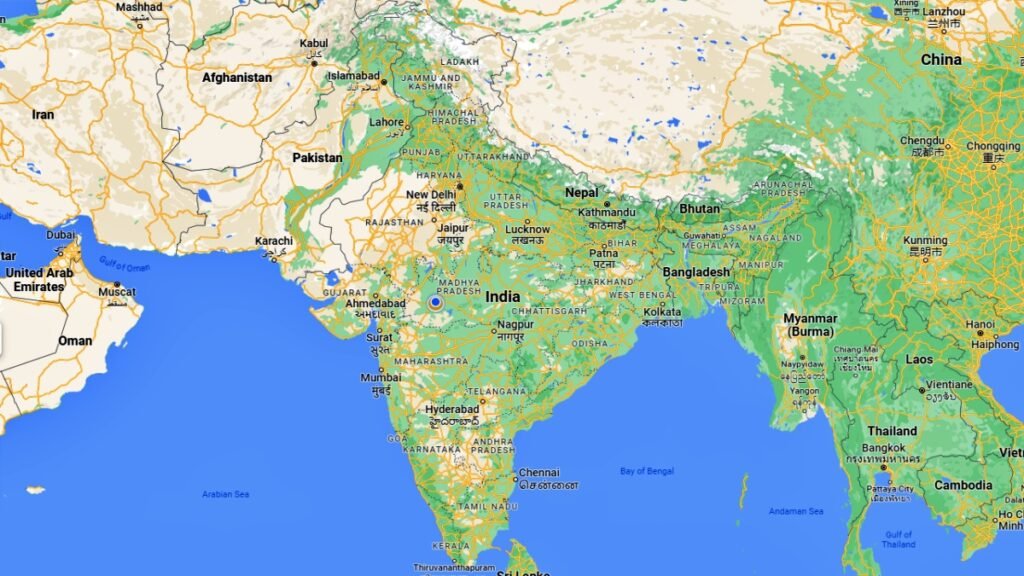 Google Maps Now Shows Bharat