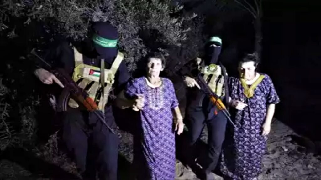 Hamas frees two elderly Israeli women