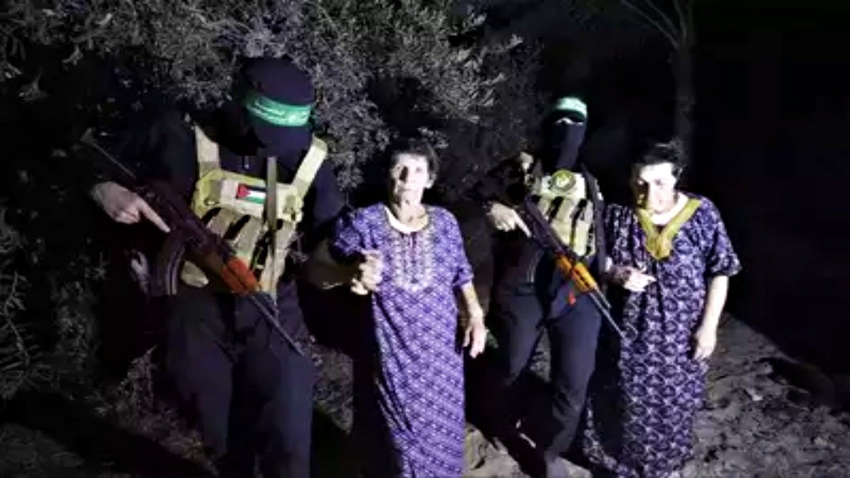 Hamas frees two elderly Israeli women amid rising death toll in Gaza