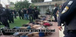 Hamas massive attack on Israel