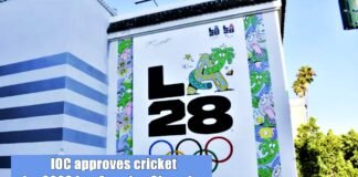 IOC approves cricket for 2028 Los Angeles Olympics