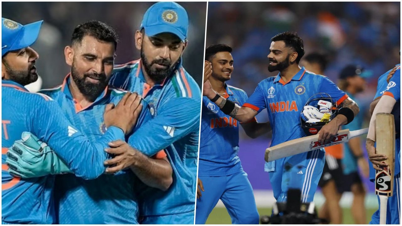 Shami’s five-for and Kohli’s 95 guide India to historic win over New Zealand