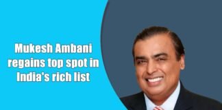 Mukesh Ambani regains top spot in Indias rich list