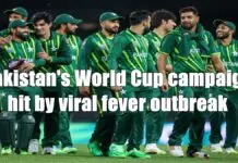 Pakistan’s World Cup campaign hit by viral fever outbreak Pakistan playing 11