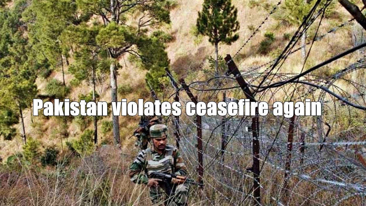 Pakistan violates ceasefire again, injures BSF jawan and four civilians in Jammu