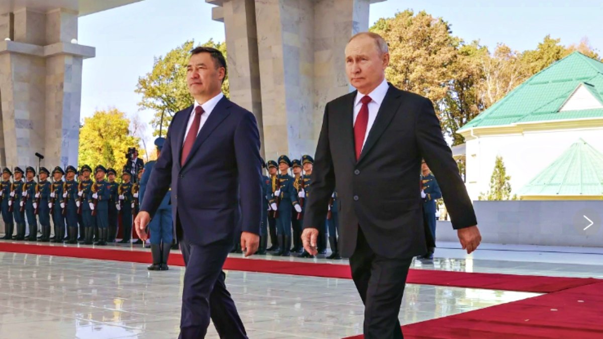 Putin calls for independent Palestine state, visits Kyrgyzstan amid ICC warrant