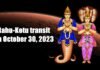 Rahu-Ketu transit on October 30- 2023