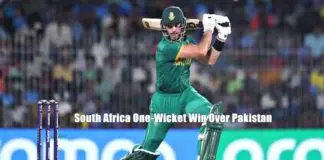 South Africa One-Wicket Win Over Pakistan