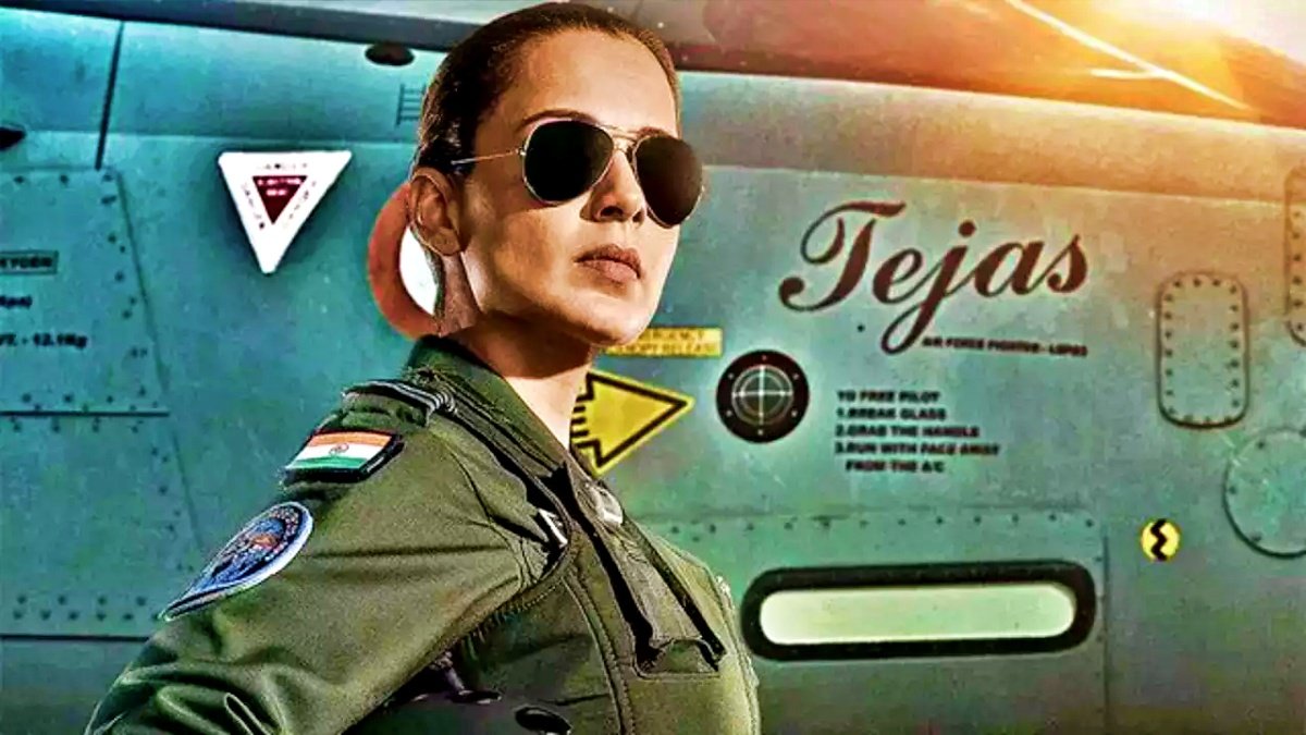 Kangana Ranaut plays a fearless IAF officer in Tejas trailer