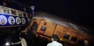 Train accident Andhra Pradesh