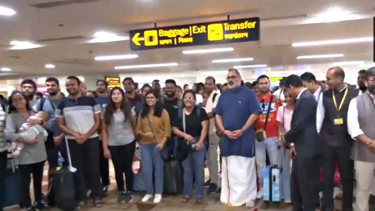 Operation Ajay: First flight carrying 212 Indians stranded in Israel reaches Delhi