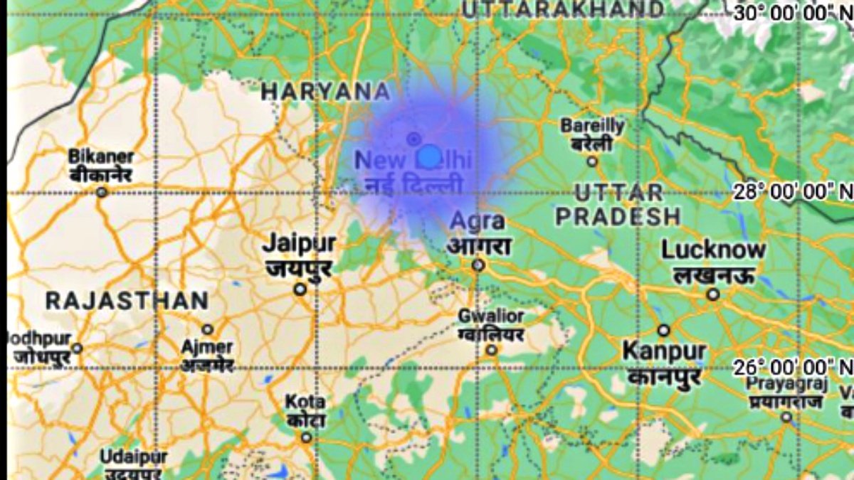 Delhi-NCR and several cities feel strong quake tremors