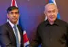 British PM Sunak visits Israel express solidarity and condemn Hamas’s attack rishi saunak in Israel
