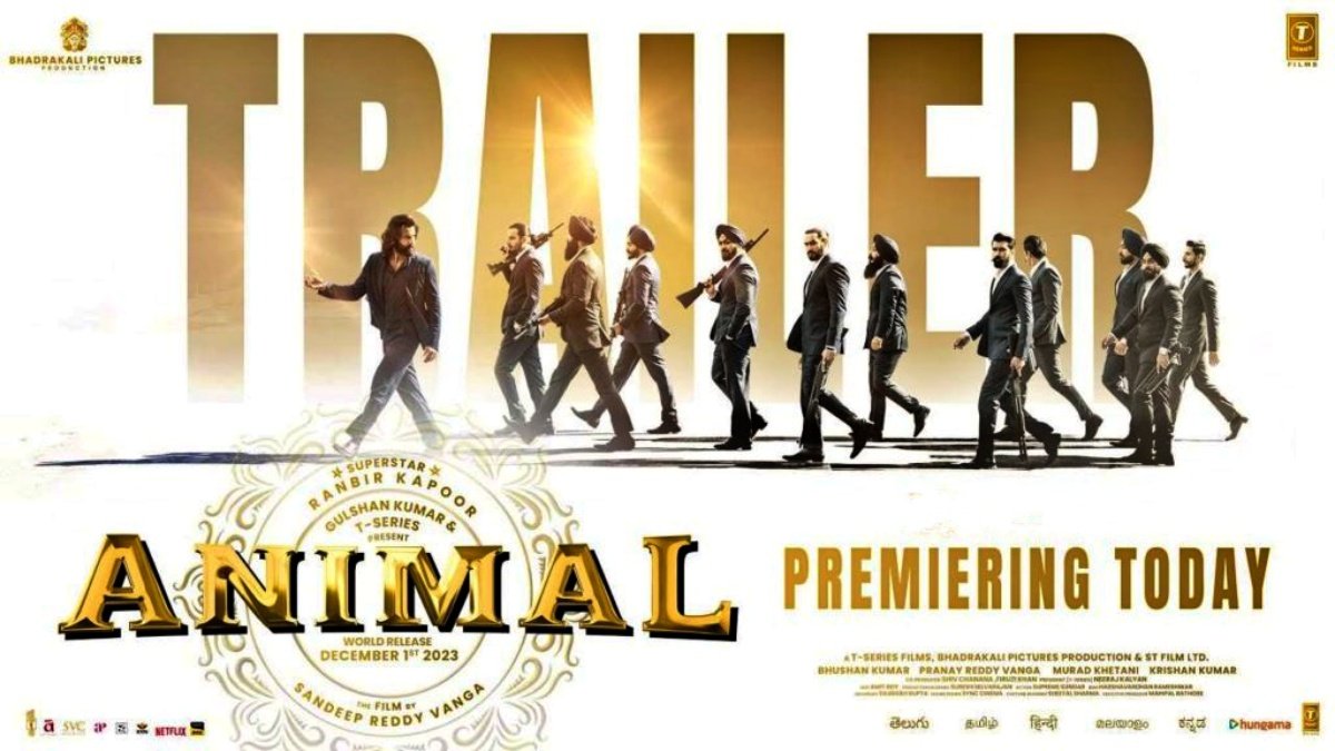 Ranbir Kapoor and Rashmika Mandanna’s Animal trailer promises a thrilling father-son drama