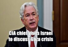 CIA chief visits Israel to discuss Gaza crisis