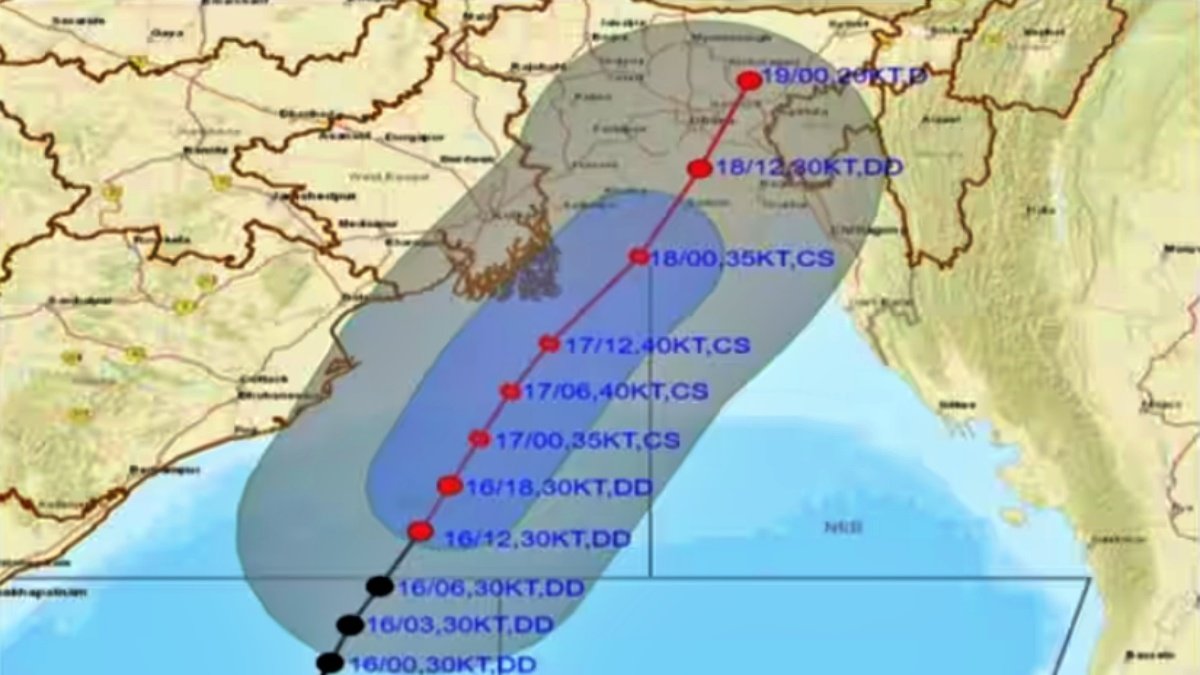 Cyclone Midhili to cross Bangladesh coast, heavy rain likely in West Bengal and Northeast
