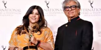 Ekta Kapoor receive International Emmy Directorate Award