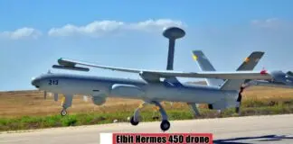 Elbit Hermes 450 drone