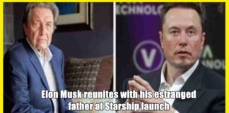 Elon Musk reunites with his father