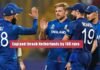 England thrash Netherlands by 160 runs