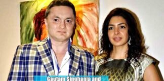 Gautam Singhania and wife Nawaz