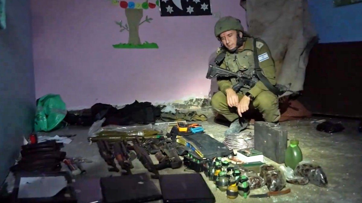 Israel accuses Hamas of using Gaza hospital as a base for hostages and weapons