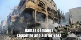 Hamas demands ceasefire and aid for Gaza
