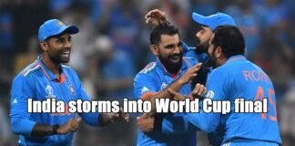 India into finals