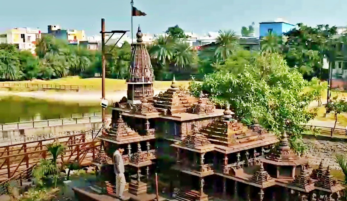 Indore creates a unique replica of Ayodhya’s Ram temple from iron scrap