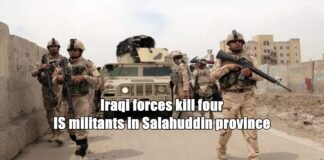 Iraqi forces kill four IS militants