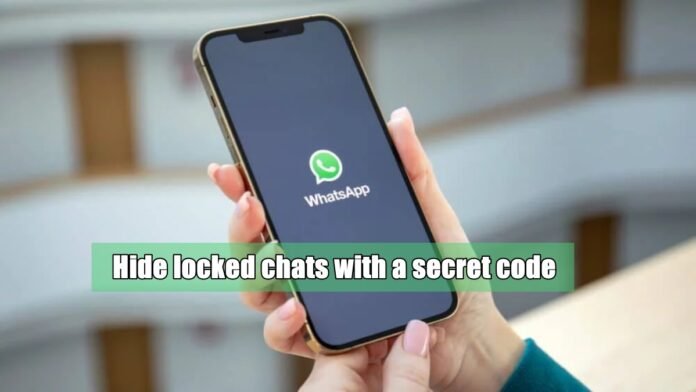 hide locked chats with a secret code