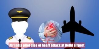 pilot dies of heart attack