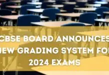CBSE Board announces new grading system for 2024 exams CBSE new grading system for 2024 exams